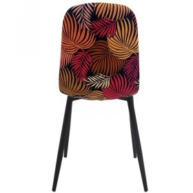 Silla RUSHO FED   white  yellow - Sillas tapizadas