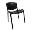 Silla ZANI black plástico blue - OFICINA