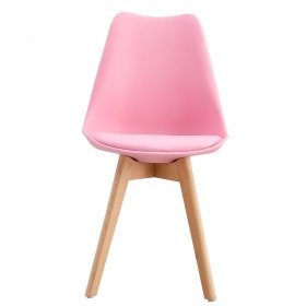 Silla RRETO 4P     pink - Sillas de madera