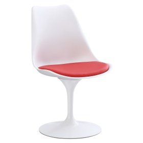 Silla TUL MT   white  RED - Sillas de metal y plástico