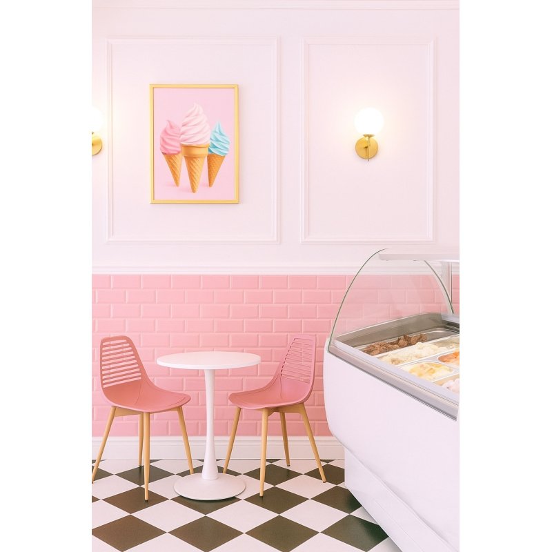 Silla BAYNCIU   pink oscuro - SILLAS