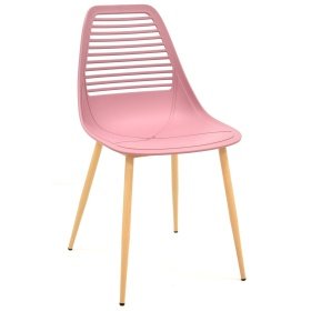Silla BAYNCIU   pink oscuro - Sillas de metal y plástico