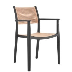 Sillón LVORA 97   black beige - SILLAS