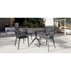 Silla PALM GRE  white  grey - SILLAS