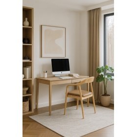 Sillón NESLCABA   haya natural simill brown - Sillas de madera