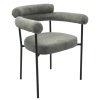 Sillón NTESRVACE bouclé oscuro - SILLAS