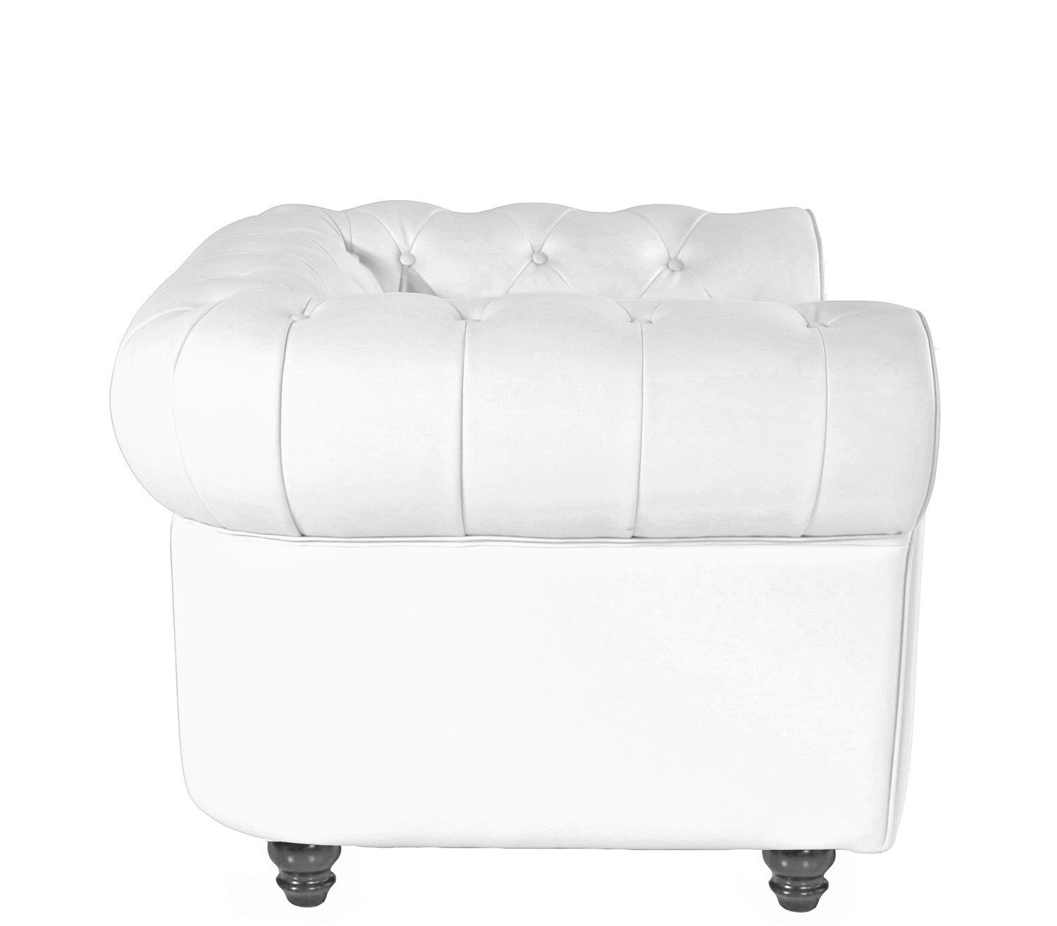 Sillón CHESTER FED simill white - SOFAS