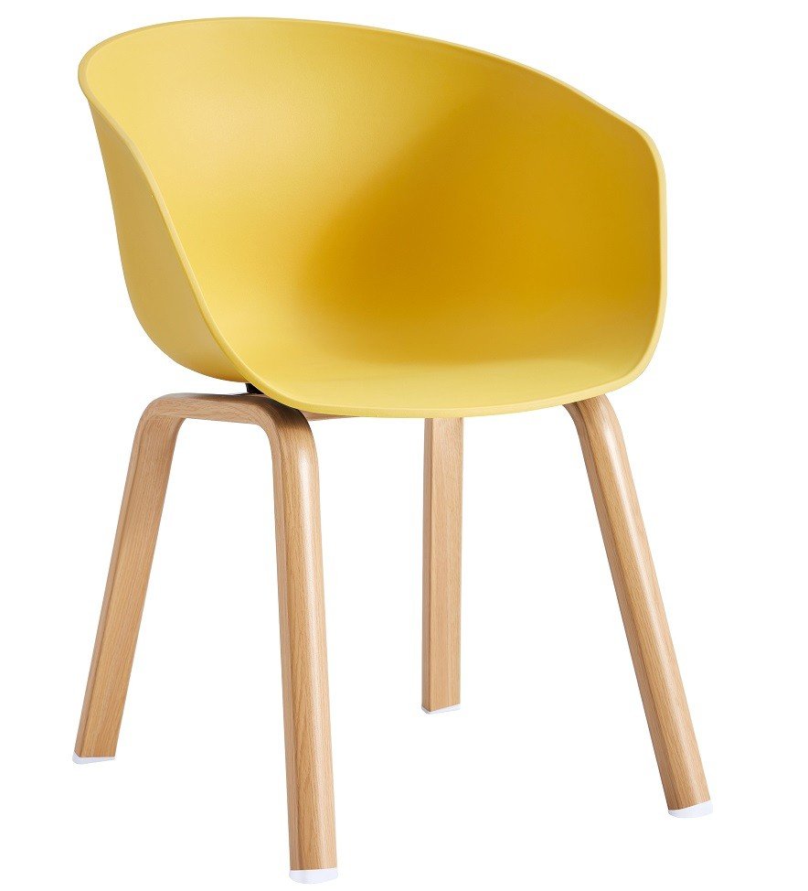 Sillón NTEDA FED yellow - Sillas de metal y plástico