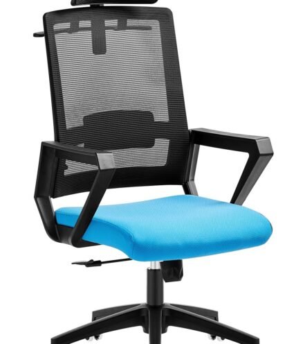 Sillón  oficina STONA black - OFICINA