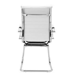 Sillón  oficina LIO fijo    simill white - OFICINA