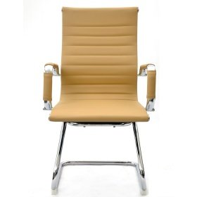Sillón  oficina LIO fijo    simill brown claro - OFICINA