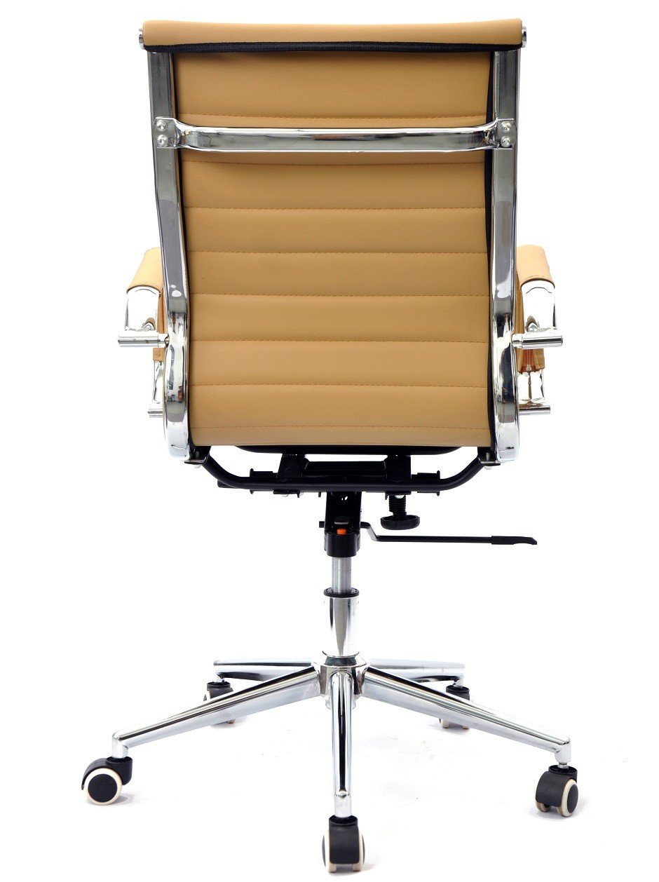 Sillón oficina LIO simill brown claro - Sillones de dirección