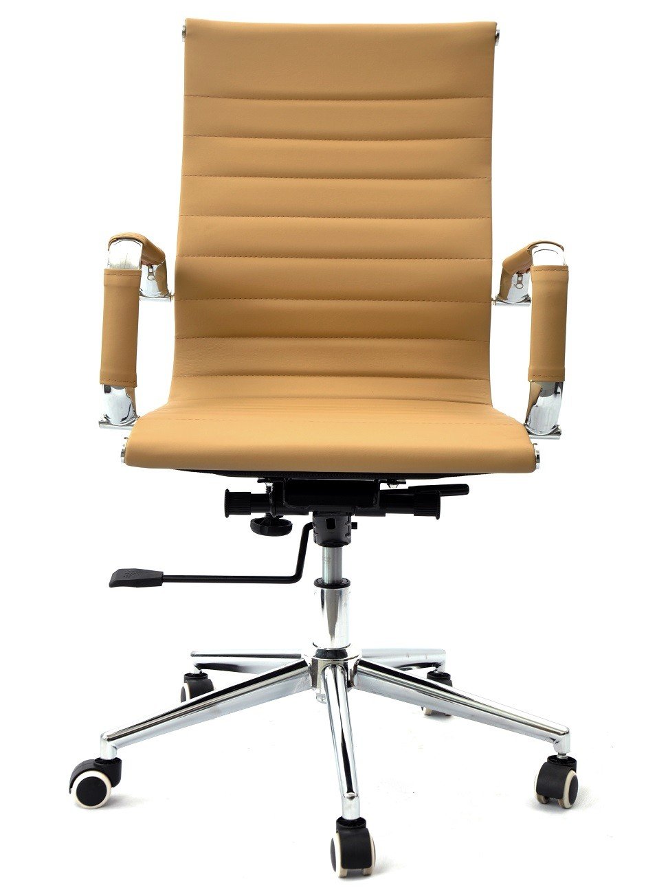 Sillón oficina LIO simill brown claro - OFICINA