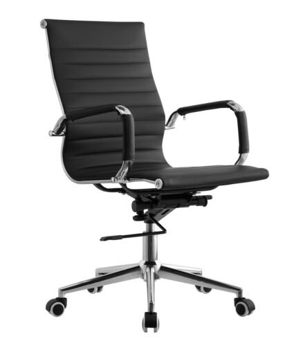 Sillón  oficina LIO       simill black - OFICINA