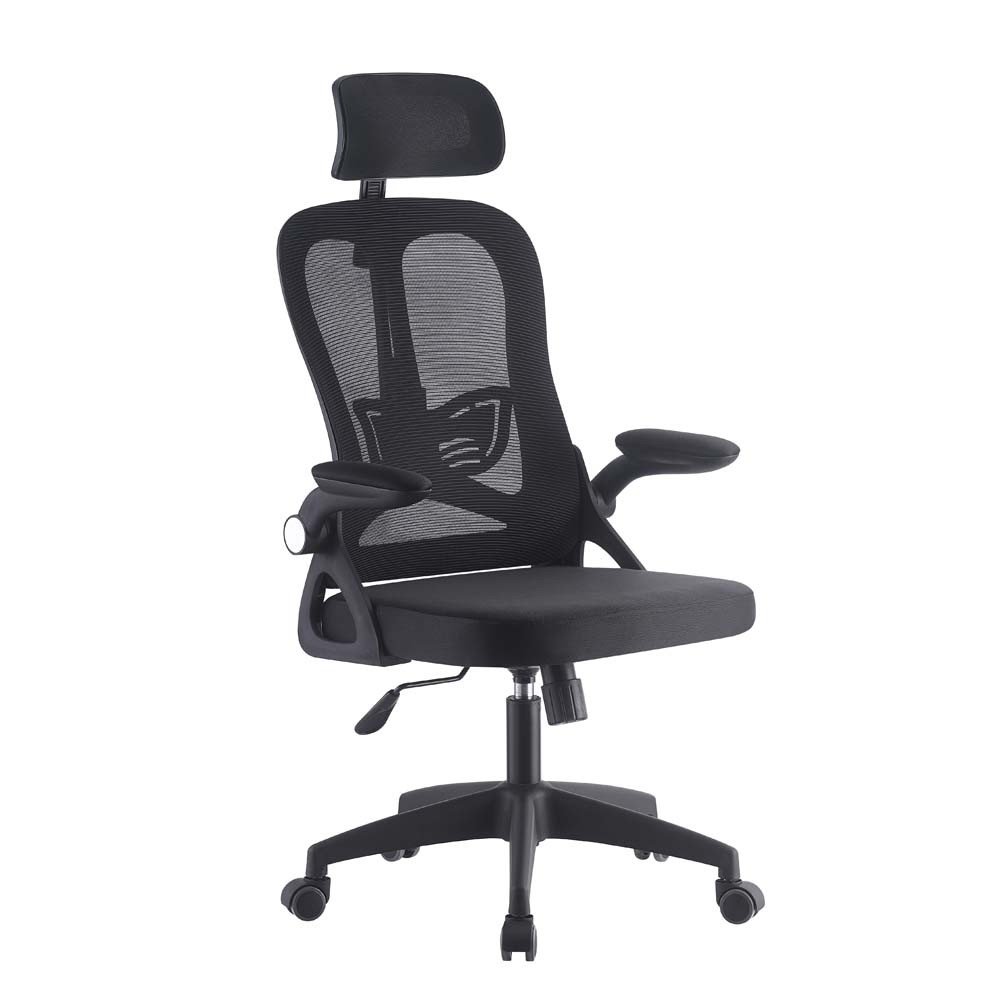 Sillón oficina RBECO black black - OFICINA