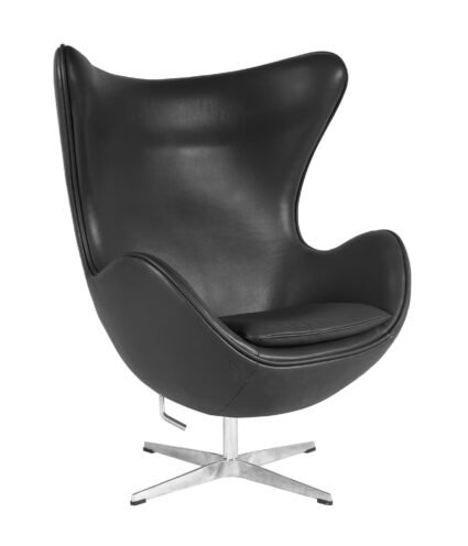 Sillón EG    vidrio   simill black - Butacas y Sillones de diseño