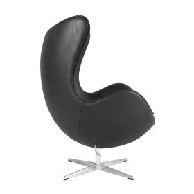 Sillón EG    vidrio   simill black - Butacas y Sillones de diseño