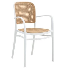 Sillón NCHALFU 97 white beige - SILLAS