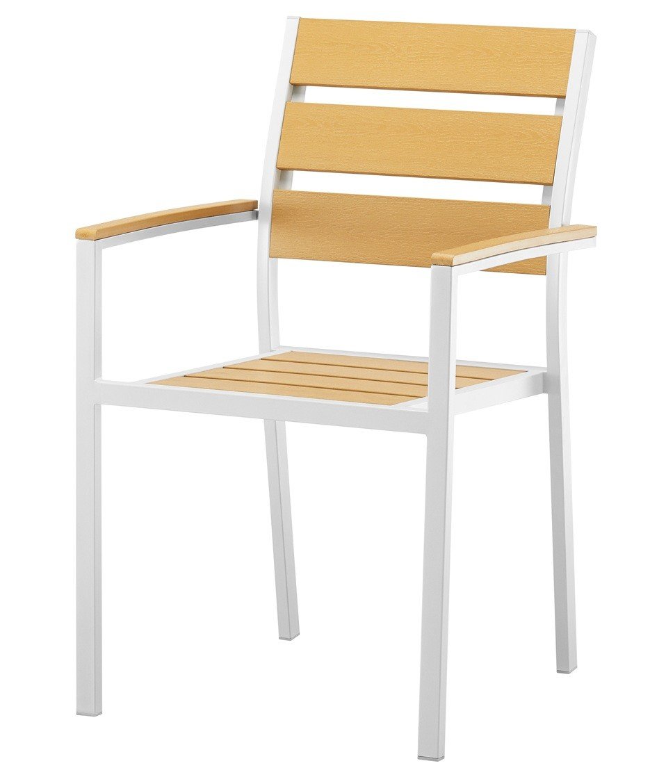 Sillón LDIBARIGA white yellow - SILLAS