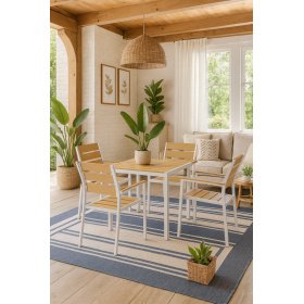 Sillón LDIBARIGA  white  yellow - SILLAS