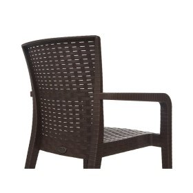 Sillón ZMINJA   antracita - Sillas de plástico