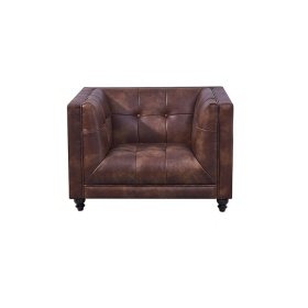 Sillón WISLE simill cuero viejo - Chollos