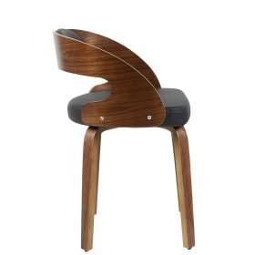 Sillón RREALO fijo  simill black - SILLAS