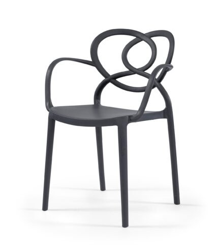 Sillón VELO   antracita - SILLAS