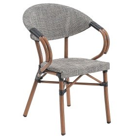 Sillón RJANE   teslin grey bronce - Sillas de exterior