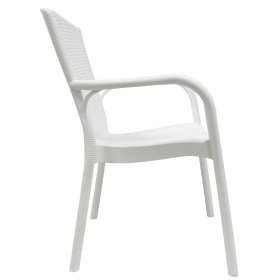 Sillón STORNE   white - Sillas de plástico