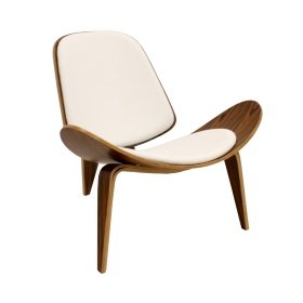 Sillón RDICNO  palo pink simill white - Butacas y Sillones de diseño