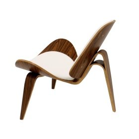 Sillón RDICNO  palo pink simill white - Butacas y Sillones de diseño