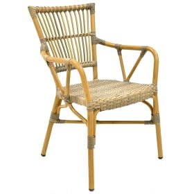 Sillón ROSPA    brown grey - Sillas de exterior