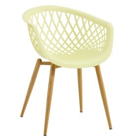 Sillón USSSTRA   yellow pastel - Sillas de metal y plástico
