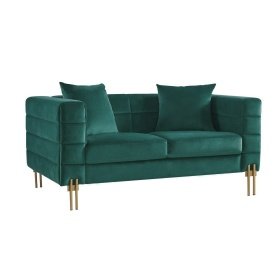 Sofá OSRILA 2 plazas  white   oscuro 42 - Sofá de 2 plazas