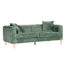 Sofá OSRILA 3 plazas  corduro claro - SOFAS