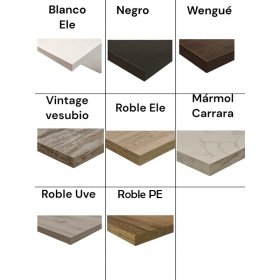 Tablero  melamina 30 mm GTAVI OBISUVE - Tableros de 120x80 cms