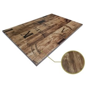 Tablero  mesa HD7346 vintage - Tableros de 110 x 70 cms.