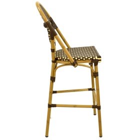 Taburete ANILAA   brown crema - Chollos