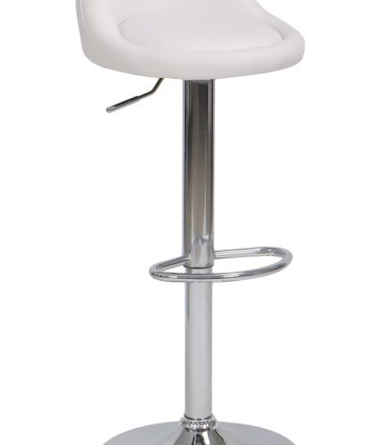 Taburete RIVELIA  simill white - TABURETES