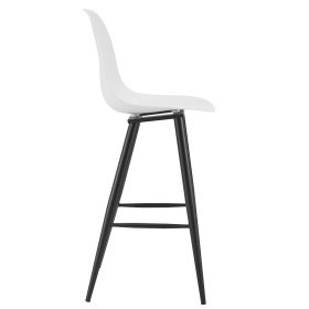 Taburete CLUN  black  white - TABURETES