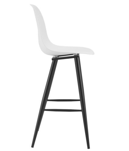 Taburete CLUN  black  white - TABURETES