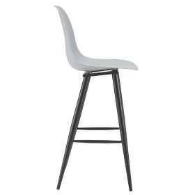 Taburete CLUN  black  grey - Taburetes de metal y plástico
