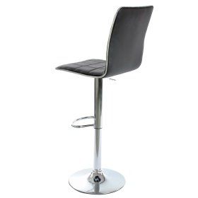 Taburete BUSCU  simill black - TABURETES