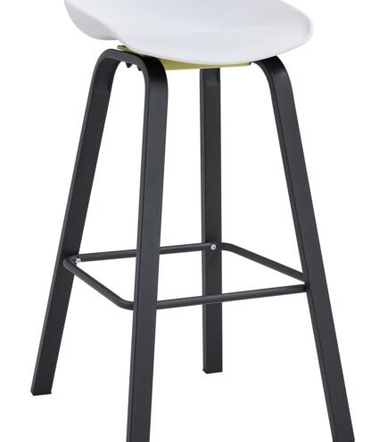 Taburete NTEDA FED   black  white - TABURETES