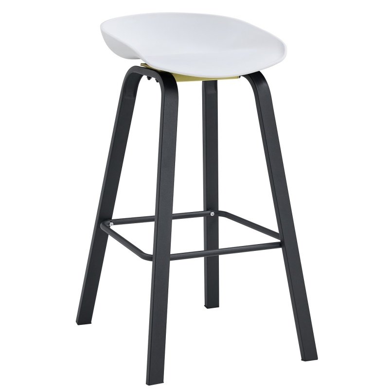 Taburete SANA FED   black  white - TABURETES