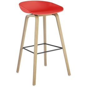 Taburete NTEDA FED    RED - Taburetes de metal y plástico