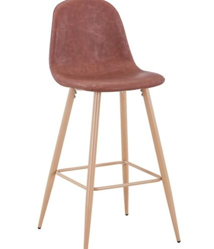 Taburete EQUPOE FED  simill vintage cuero - TABURETES