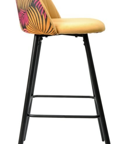 Taburete RALFLO   white  yellow - TABURETES