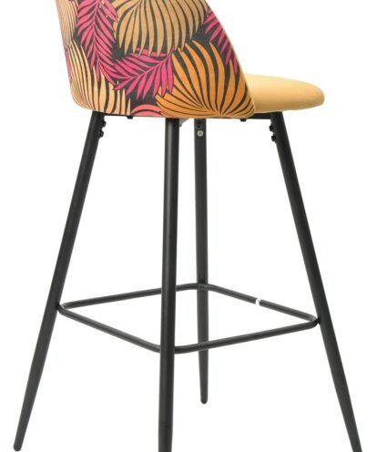 Taburete RALFLO   white  yellow - TABURETES